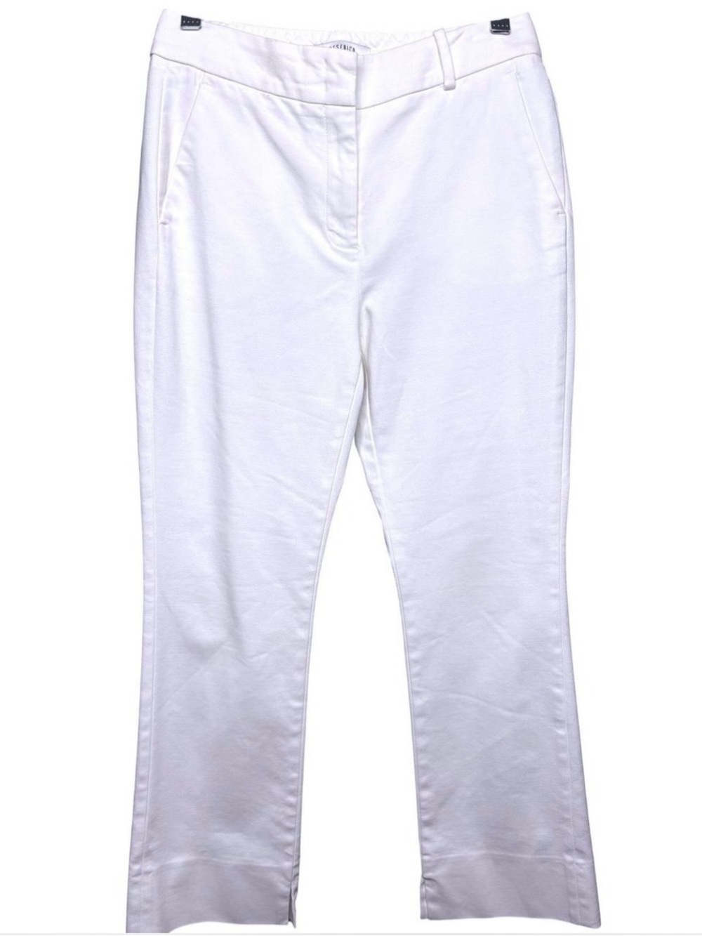 Peserico White Cropped Pants